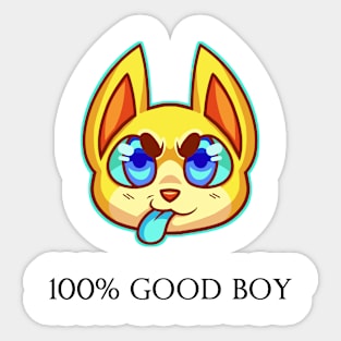 100% Good Boy (Light) Sticker